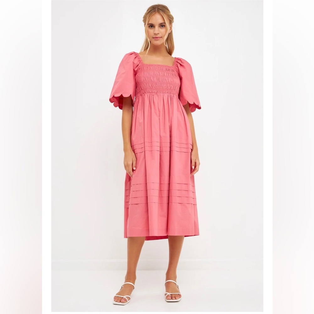 English Factory Smocked Dress